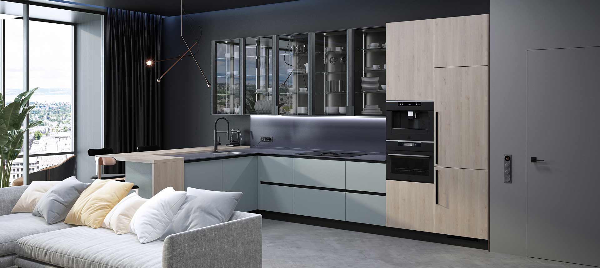 Зелёный фьорд / Сосна Аланд 